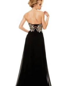 Johnathan Kayne - 6000 Strapless Sweetheart A-line Dress Formal Gowns