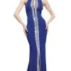 Johnathan Kayne - 6062 High Halter Keyhole Gown Formal Gowns