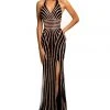 Formal Gowns Johnathan Kayne - 8016 Embellished Halter Sheath Dress 1 Formal Gowns Johnathan Kayne - 8016 Embellished Halter Sheath Dress