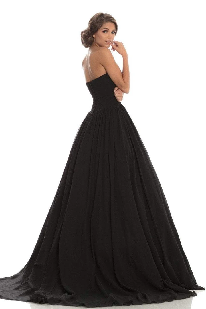Formal Gowns Johnathan Kayne - 8200 Deep Sweetheart Ballgown With Beaded Cape 6 Formal Gowns Johnathan Kayne - 8200 Deep Sweetheart Ballgown With Beaded Cape