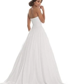 Formal Gowns Johnathan Kayne - 8200 Deep Sweetheart Ballgown With Beaded Cape 17 Formal Gowns Johnathan Kayne - 8200 Deep Sweetheart Ballgown With Beaded Cape