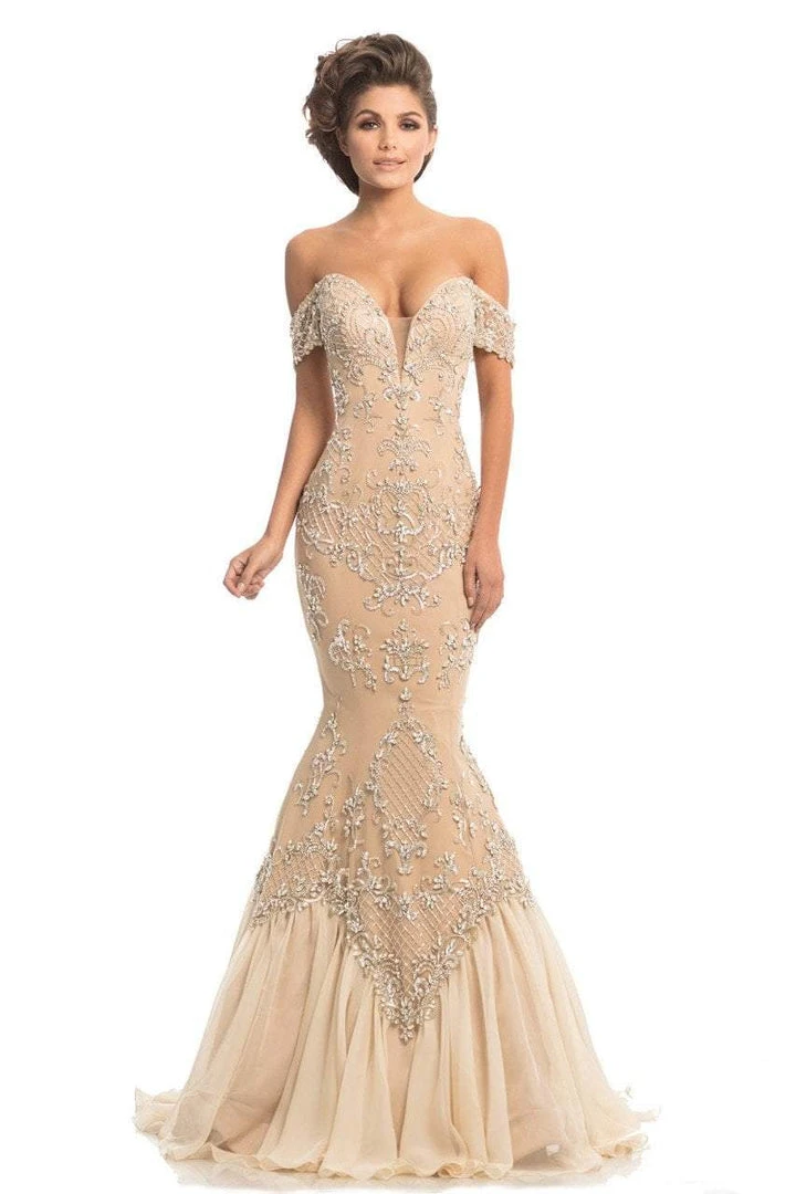 Johnathan Kayne - 8211 Crystal Adorned Off Shoulder Mermaid Gown 3 Johnathan Kayne - 8211 Crystal Adorned Off Shoulder Mermaid Gown