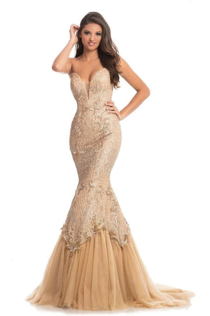 Johnathan Kayne - 9001 Dramatically Embellished Strapless Mermaid Gown Formal Gowns 7 Johnathan Kayne - 9001 Dramatically Embellished Strapless Mermaid Gown Formal Gowns