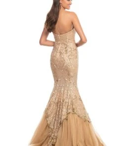 Johnathan Kayne - 9001 Dramatically Embellished Strapless Mermaid Gown Formal Gowns 15 Johnathan Kayne - 9001 Dramatically Embellished Strapless Mermaid Gown Formal Gowns