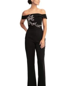 Johnathan Kayne - 9023 Versatile Beaded Off Shoulder Jumpsuit Formal Gowns 11 Johnathan Kayne - 9023 Versatile Beaded Off Shoulder Jumpsuit Formal Gowns