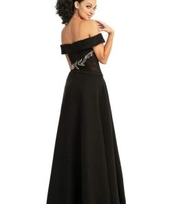 Johnathan Kayne - 9023 Versatile Beaded Off Shoulder Jumpsuit Formal Gowns 10 Johnathan Kayne - 9023 Versatile Beaded Off Shoulder Jumpsuit Formal Gowns