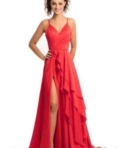 Johnathan Kayne - 9033 Sleeveless Drape Skirt Charmeuse Evening Gown Formal Gowns