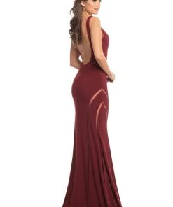 Johnathan Kayne - 9042 Contoured Illusion Stripe Mermaid Gown Formal Gowns 9 Johnathan Kayne - 9042 Contoured Illusion Stripe Mermaid Gown Formal Gowns