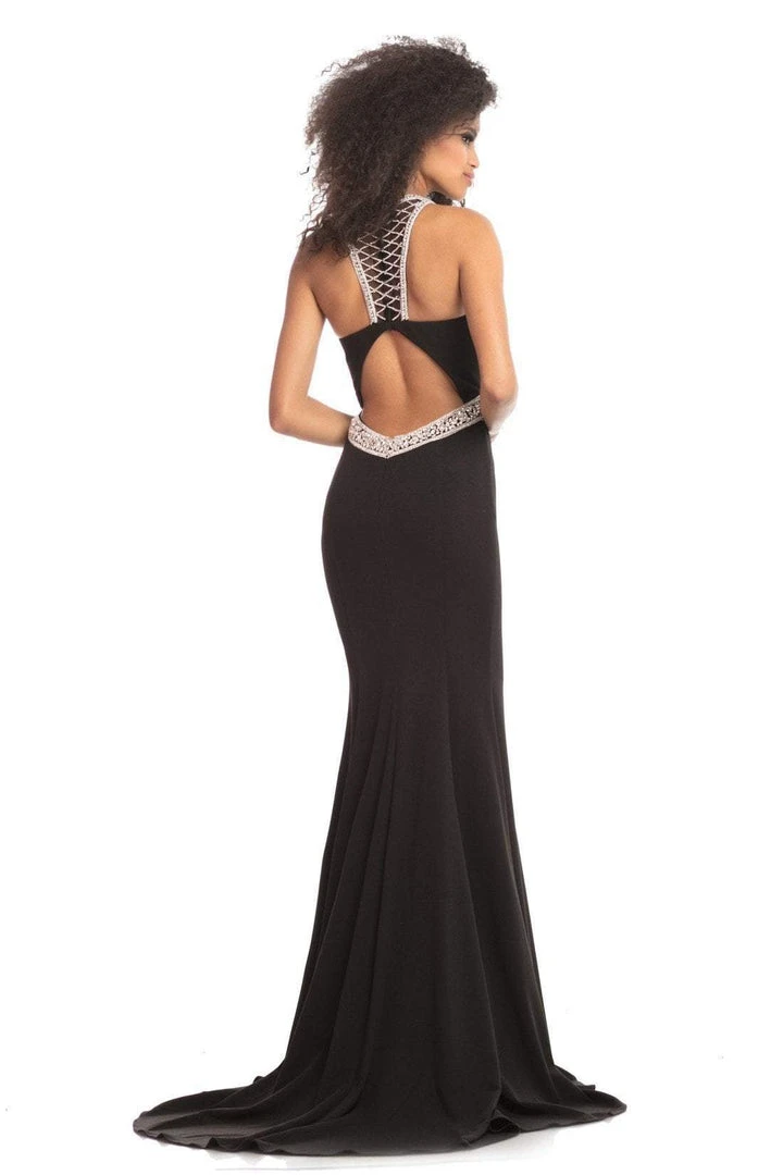 Johnathan Kayne - 9051 Bead Embellished Halter Trumpet Gown Formal Gowns 4 Johnathan Kayne - 9051 Bead Embellished Halter Trumpet Gown Formal Gowns
