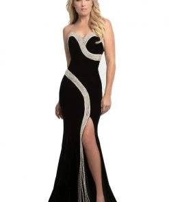 Formal Gowns Johnathan Kayne - 9075 Strapless Embellished Sweetheart Mermaid Dress