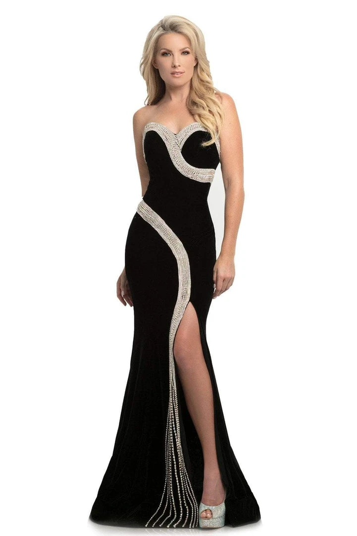 Formal Gowns Johnathan Kayne - 9075 Strapless Embellished Sweetheart Mermaid Dress 3 Formal Gowns Johnathan Kayne - 9075 Strapless Embellished Sweetheart Mermaid Dress