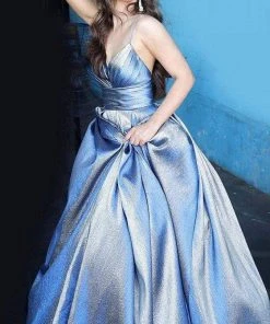 Jovani - 2094 Pleated Sweetheart Ballgown Formal Gowns