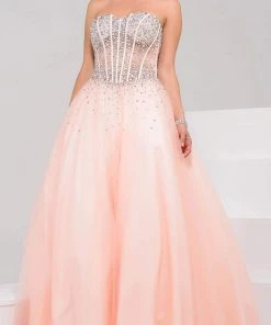 Formal Gowns Jovani - 47131 Sweetheart Embellished Tulle Ballgown 9 Formal Gowns Jovani - 47131 Sweetheart Embellished Tulle Ballgown