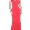 Jovani - 66087 Scoop Neck Long Mermaid Evening Dress 2 Jovani - 66087 Scoop Neck Long Mermaid Evening Dress