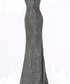 Jovani - 66967 Embellished Plunging Sweetheart Trumpet Dress Formal Gowns 10 Jovani - 66967 Embellished Plunging Sweetheart Trumpet Dress Formal Gowns