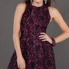 Jovani - 74156 Floral Patterned A Line Cocktail Dress Cocktail Dresses