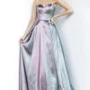 JVN By Jovani Jovani - JVN3775 Strapless Sweetheart Bodice Metallic Gown 1 JVN By Jovani Jovani - JVN3775 Strapless Sweetheart Bodice Metallic Gown