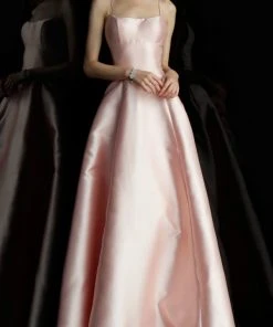 JVN By Jovani Formal Gowns Jovani - JVN63019 Sleeveless Modified Scoop A-line Dress