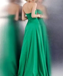 JVN By Jovani Jovani - JVN67753 Strapless Sweetheart Satin Prom Dress 11 JVN By Jovani Jovani - JVN67753 Strapless Sweetheart Satin Prom Dress