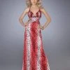 La Femme - 13453 Elegant Long Multi-Colored Dress Formal Gowns