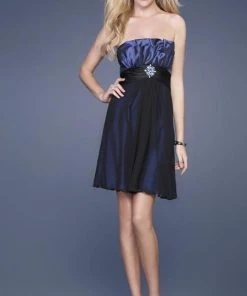 La Femme - 15425 Strapless Short Dress