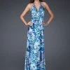 Formal Gowns La Femme - 16270 Embellished V-Neck Long A-line Gown
