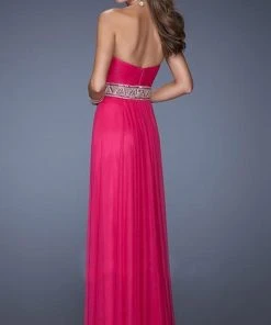 Formal Gowns La Femme - 20034 Geometric Cutout Evening Long Dress