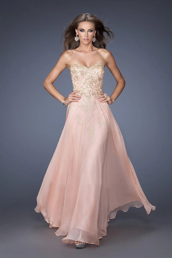Formal Gowns La Femme - 20114 Long Embellished Strapless Dress 4 Formal Gowns La Femme - 20114 Long Embellished Strapless Dress