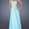 Formal Gowns La Femme - 20114 Long Embellished Strapless Dress 2 Formal Gowns La Femme - 20114 Long Embellished Strapless Dress