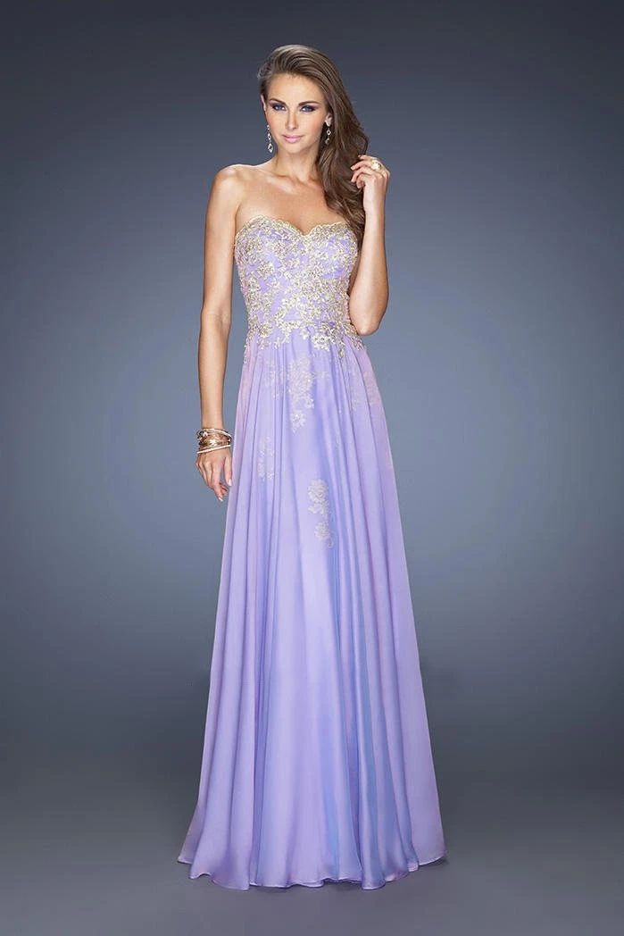 Formal Gowns La Femme - 20114 Long Embellished Strapless Dress 7 Formal Gowns La Femme - 20114 Long Embellished Strapless Dress