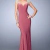 La Femme - 21529 Embellished Sweetheart Sheath Dress