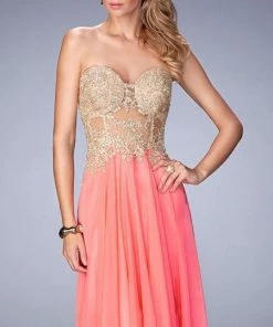 La Femme - 22707 Prom Dress Formal Gowns 10 La Femme - 22707 Prom Dress Formal Gowns