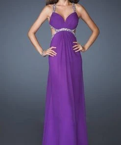 La Femme Gigi - 18888 Embellished Sweetheart Empire Evening Dress