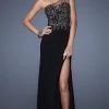 La Femme Gigi - 19866 Embellished One-Shoulder Prom Dress Formal Gowns