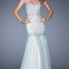 La Femme Gigi - 20220 Special Embellished Strapless Trumpet Dress Formal Gowns 2 La Femme Gigi - 20220 Special Embellished Strapless Trumpet Dress Formal Gowns