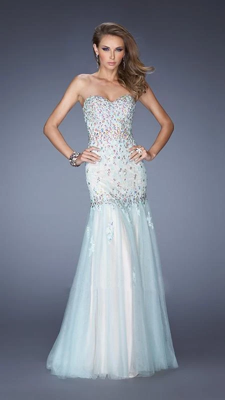 La Femme Gigi - 20220 Special Embellished Strapless Trumpet Dress Formal Gowns 3 La Femme Gigi - 20220 Special Embellished Strapless Trumpet Dress Formal Gowns