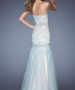 La Femme Gigi - 20220 Special Embellished Strapless Trumpet Dress Formal Gowns 5 La Femme Gigi - 20220 Special Embellished Strapless Trumpet Dress Formal Gowns