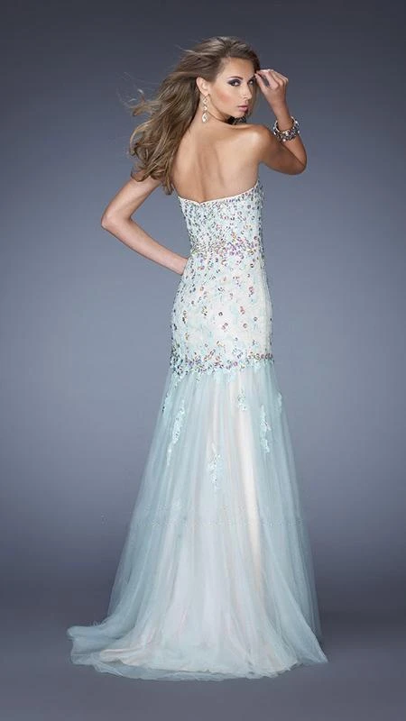 La Femme Gigi - 20220 Special Embellished Strapless Trumpet Dress Formal Gowns 4 La Femme Gigi - 20220 Special Embellished Strapless Trumpet Dress Formal Gowns