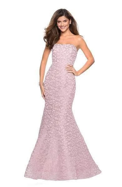 La Femme - Sweetheart Lace Evening Gown 27267SC - 1 Pc Light Pink In Size 4 Available Formal Gowns 3 La Femme - Sweetheart Lace Evening Gown 27267SC - 1 Pc Light Pink In Size 4 Available Formal Gowns