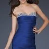 Cocktail Dresses La Femme - Sweetheart Sheath Short Hem Dress 16937SC - 1 Pc Royal Blue In Size 8 Available 1 Cocktail Dresses La Femme - Sweetheart Sheath Short Hem Dress 16937SC - 1 Pc Royal Blue In Size 8 Available