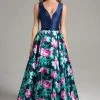 Formal Gowns Lara Dresses - 32826 Floral Print Evening Gown - 1 Pc Floral In Size 8 Available 1 Formal Gowns Lara Dresses - 32826 Floral Print Evening Gown - 1 Pc Floral In Size 8 Available