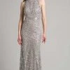 Formal Gowns Lara Dresses - 33260 Sequined Jewel Column Dress