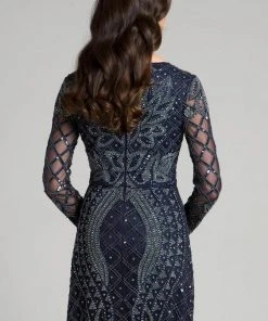 Lara Dresses - 33403 Embellished V-neck Cocktail Dress 5 Lara Dresses - 33403 Embellished V-neck Cocktail Dress