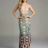 Lara Dresses - 42632 Exquisite Multi-Colored Jewel Dress 1 Lara Dresses - 42632 Exquisite Multi-Colored Jewel Dress