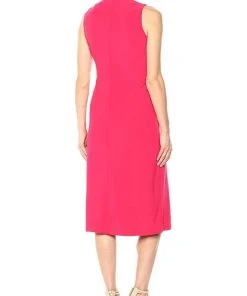 Cocktail Dresses London Times - T3410M V Neck Knotted Shoulder Flutter Hem Dress 9 Cocktail Dresses London Times - T3410M V Neck Knotted Shoulder Flutter Hem Dress