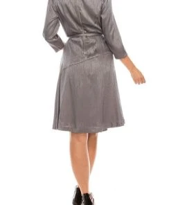 Cocktail Dresses London Times - T4839M Three Quarter Sleeve Twill Faux Wrap Dress 17 Cocktail Dresses London Times - T4839M Three Quarter Sleeve Twill Faux Wrap Dress
