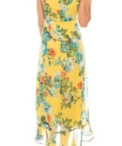 Cocktail Dresses London Times - T4899M Sleeveless Flowy Floral Dress 12 Cocktail Dresses London Times - T4899M Sleeveless Flowy Floral Dress