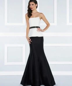 Mac Duggal - 25303R Mermaid Gown With Beaded Belt Formal Gowns