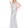 Formal Gowns Mac Duggal - 50504D Jewel Illusion Neckline Sheath Evening Gown