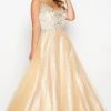 Formal Gowns Mac Duggal - 65037F Embellished Shimmering Evening Gown